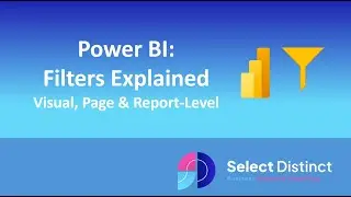 Power BI Filters: Visual, Page & Report-Level