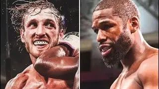 Logan best moment of the boxing 🥊 match!!!  #Shorts #LoganvFloyd #Boxing #PPV