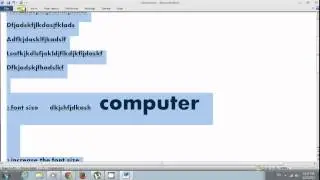 Microsoft Word Tamil (Part1)