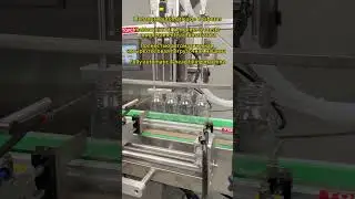 DESKTOP 4 Heads Magnetic Pump Filling Machine #fillingmachine #automation #liquidfillingmachine