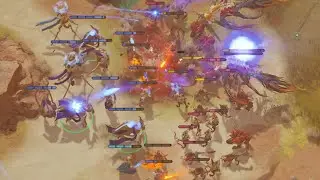 Team Fight - Gates of Pyre - Ajari & Orzum vs Mala & Xol