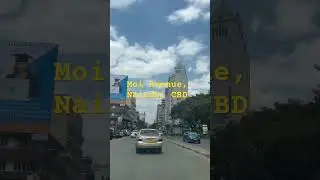 Moi Avenue, Nairobi CBD #roads #travel