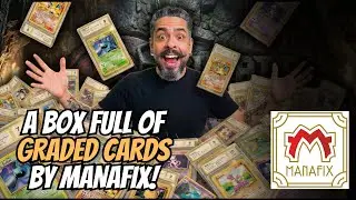 What Graded Cards from Brazil Looks Like! Manafix Grading System Showcase!