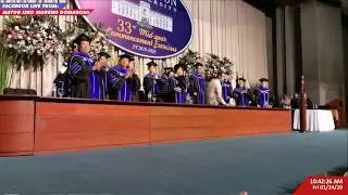 LIVE: MAYOR ISKO MORENO AT ADAMSON UNIVERSITY'S 33RD MID-YEAR COMMENCEMENT EXERCISES