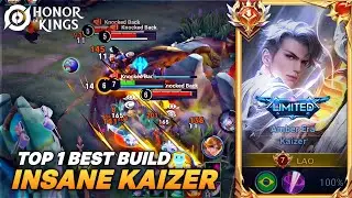 БЕЗУМНАЯ НОВАЯ СТРОИТЕЛЬНАЯ ВЕРСИЯ KAIZER JUNGLE - HONOR OF KINGS