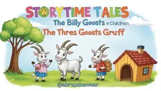 The Three Billy Goats Gruff Story 🐐 | English Fairy Tales for Kids