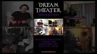 Dream Theater - Peruvian Skies (full band cover) #dreamtheater #rock #metal #youtube #shorts