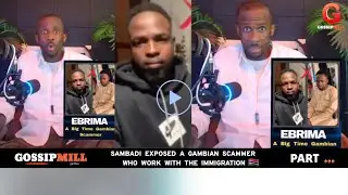 A Gambian passport visa scammer exposed by Sambadi