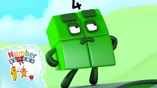 @NumberblocksFrançais  | Apprendre à compter | Quatre suit le mouvement