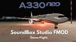 X-Plane 12.3 - ToLiss A330 NEO - FMOD Soundpack | Full Flight Demo