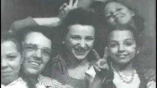 1940's American Post War Family Home Movie Vintage Black and White Footage Video