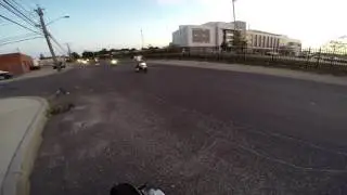 Thursday night ruck rides too eat with makoa scooters