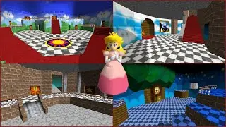 Super Mario 64 - Peach's Castle [Cinematic Showcase]