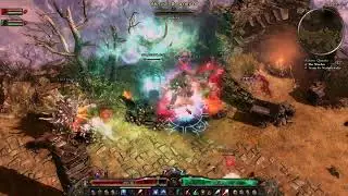 Grim Dawn - Stormshriek ~ Electrified enemy hero fight (Old Arkovia)