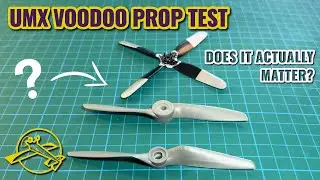 UMX Voodoo Propeller Test &ndash; 2 vs 4 Blade Performance on 3S & 4S!