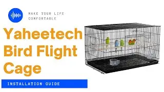 Yaheetech 30.5 Inches W Flight Cage Installation Guide #flightbirdcage