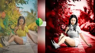 Snapseed Moody Red Effect||Red Effect Photo  Editing ||Snapseed Tutorial