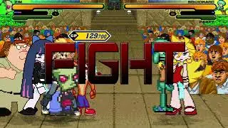 Mugen Request Battle #84: Team Zim Vs. Team Squidward Tentacles