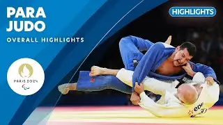 Para Judo Highlights | Paris 2024 Paralympic Games ❤️💙💚