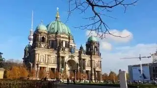 Walking Around Berliner Dom and Lustgarten
