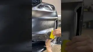 New Porsche TAYCAN (Gen 2) | Front Bumper - SatinGuard PPF (Preview)