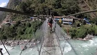 Jungle Trails and Mountain People in THE ANNAPURNA EXPERIENCE, Part 1 // Settling into the Circuit