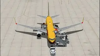 Cargo Aircraft B757 Landing in (VOMM) Chennai