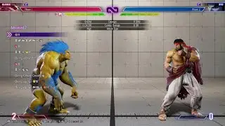 Blanka advanced 2 combo is tough!