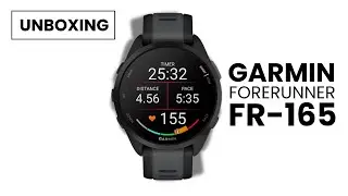 UNBOXING GARMIN FORERUNNER 165 (FR 165) #garminforerunner
