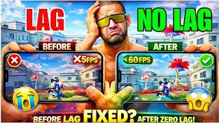 4.2 Update🤡OH BC *LAG* Gayab Sirf 3 Setting, | BGMI Lag Exposed, | Lag Problem Fix