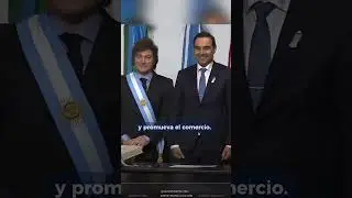 MILEI FIRM&Oacute; EL PACTO DE MAYO #milei #argentinapolitica #javiermilei