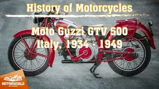 Moto Guzzi GTV 500 | 1946, Италия. Обзор и тест-драйв.
