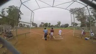 Danny Torres #34 - Tank to the OF no fence for a double.