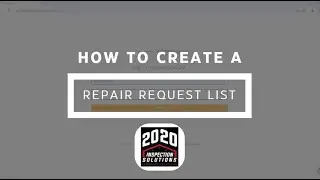 How to Create A Request List in Homegauge