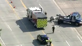 Aerial video of fatal motorcycle crash in Scio Township