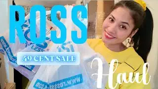 ROSS DRESS FOR LESS .49 CENT BIGGEST SALE HAUL!