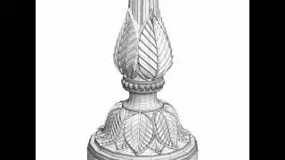 3D Model of Table Lamp Review