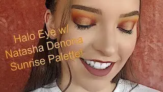 MAKE UP TUTORIAL | Halo Eye w/ Natasha Denona Sunrise Palette