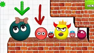 🤣 3 relax Gameplay Hide Balls 🆚 Draw To Smash 🆚 lucky balls 2048 Gameplay Walkthrough Mobile part 34