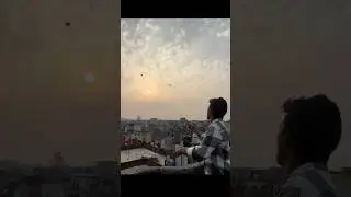kite fighting | kite flying | vlog by shivansh