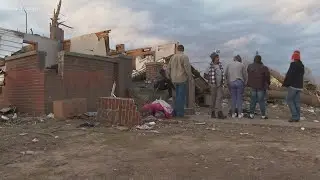 Dawson Springs reacts to President Biden's arrival