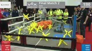 2017 VRC Arts Finals 2 - 16666A 666 5813B vs 5062A 365X 1826A - 35 to 14