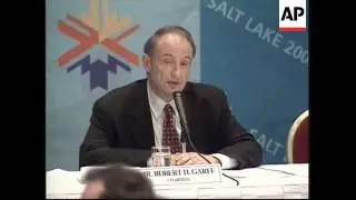 USA: SALT LAKE CITY: OLYMPIC CORRUPTION PRESS CONFERENCE (2)