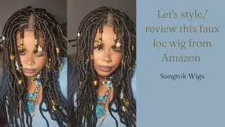 faux loc wig review from Amazon (sangtok wigs)