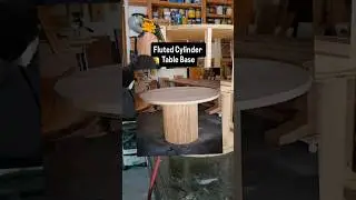 Making A Fluted Table Base