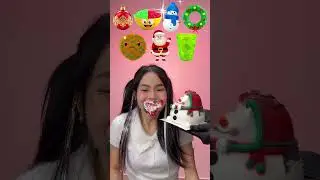 Random Christmas Food ASMR Mukbang #2⛄🎄❄️ #shorts #mukbang #asmr #eating