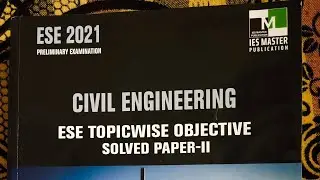 ies master civil ese book || Preview of Civil ESE 2021 Volume 2 Book | IES exam