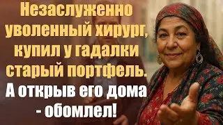 Незаслуженно уволенный хирург, купил у гадалки старый портфель. А открыв его дома обомлел!.