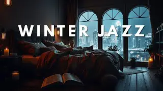 Winter Sleep Jazz 🌙 Gentle Piano in the Snow