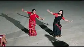 ২ বিহু সম্ৰাজ্ঞী একেলগে | Bihu Naamot keneke nasibo lage - Demonstration